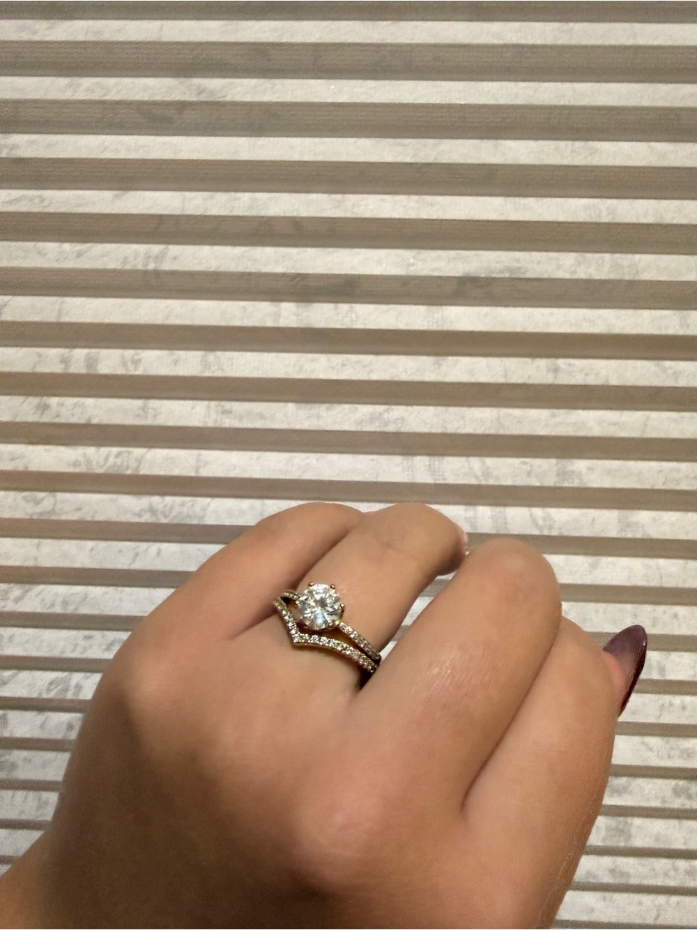 Pandora promise ring set